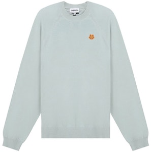 KENZO SS21 刺绣虎头针织毛衣 灰绿色 FB55PU5813TB-61 Order KENZO SS21 刺绣虎头针织毛衣 灰绿色 FB55PU5813TB-61