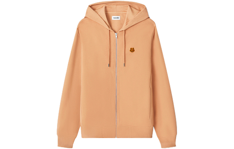 KENZO SS21 Embroidered Tiger Hoodie Jacket Orange - Fashion FB55BL7214ML-88