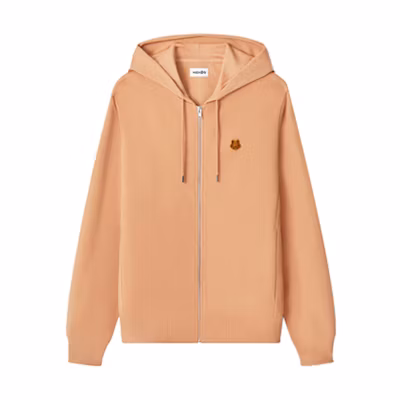 KENZO SS21 Embroidered Tiger Hoodie Jacket Orange - Fashion FB55BL7214ML-88