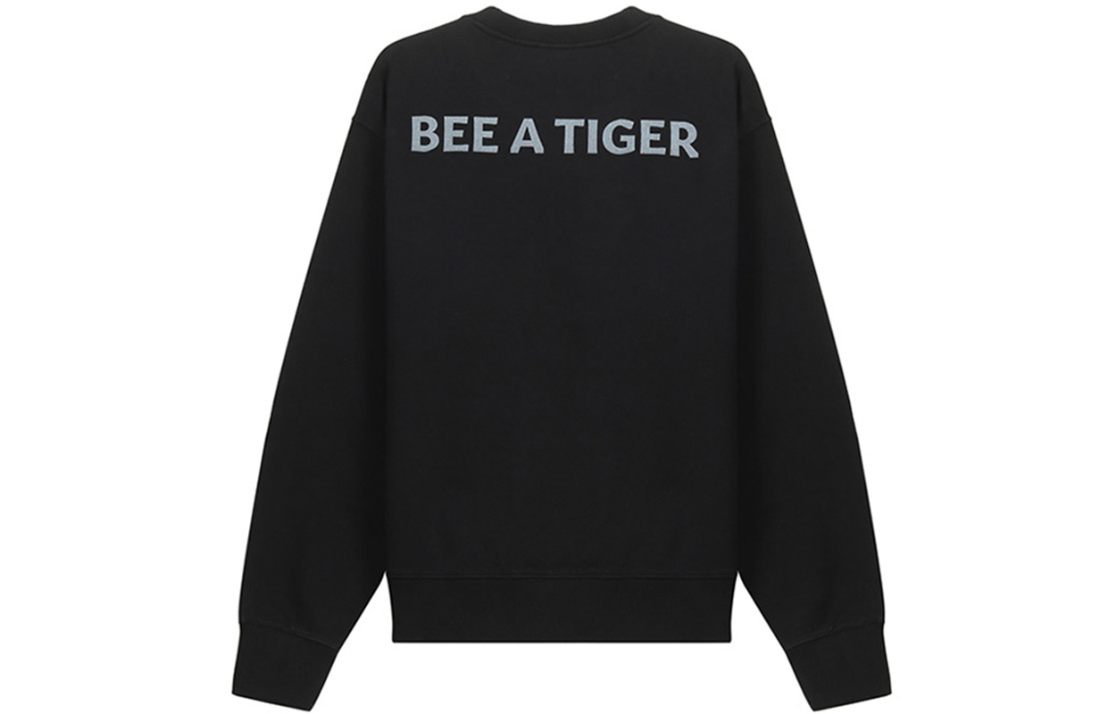 KENZO SS21 Fleece Alphabet Logo Crewneck Sweatshirt Black Winter Edition FB55SW0184MO-99 圖 3