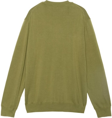 KENZO SS21 Sweater Rajut Hijau Logo Lengan Panjang. FB55PU5413LA-49 Lookbook KENZO SS21 Sweater Rajut Hijau Logo Lengan Panjang. FB55PU5413LA-49