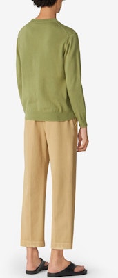 KENZO SS21 Sweater Rajut Hijau Logo Lengan Panjang. FB55PU5413LA-49 Purchase KENZO SS21 Sweater Rajut Hijau Logo Lengan Panjang. FB55PU5413LA-49