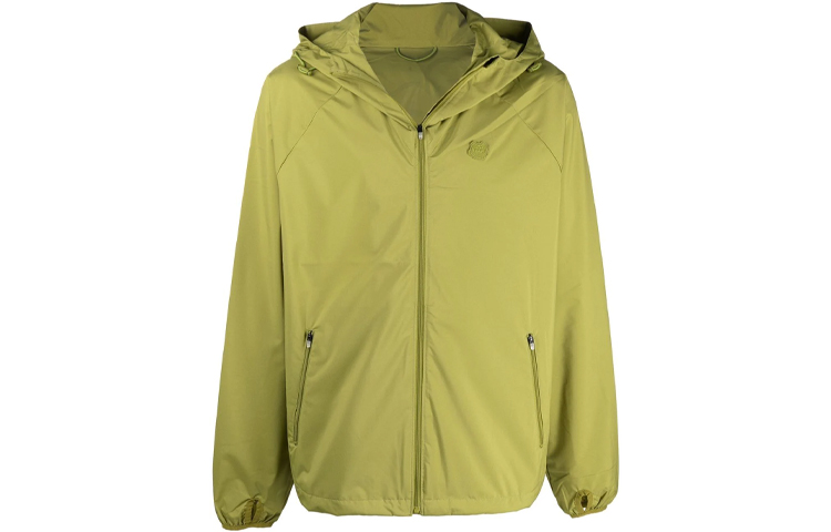 KENZO SS21 Green Tiger Patch Zip-Up Hoodie Jacket for Men. FB65BL1551NU-50 圖 2