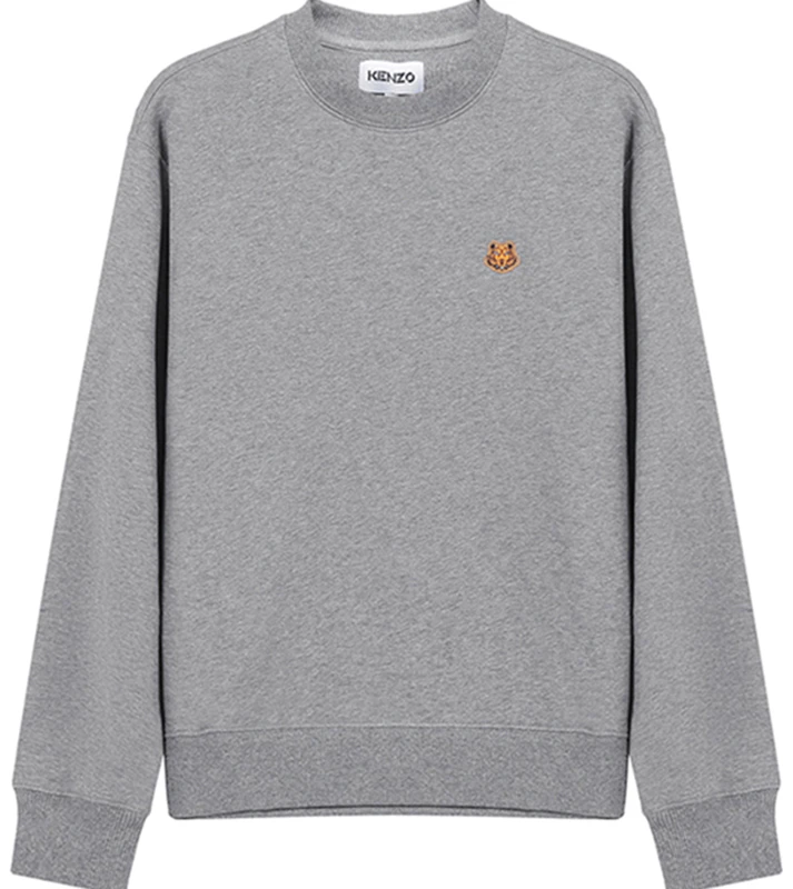 kenzo-ss-21-grey-crewneck-sweatshirt-with-tiger-head-embroidery-fb-55-sw-0034-ml-95
