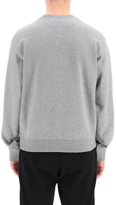 Kenzo SS21 Grey Crewneck Sweatshirt with Tiger Head Embroidery FB55SW0034ML-95 Purchase Kenzo SS21 Grey Crewneck Sweatshirt with Tiger Head Embroidery FB55SW0034ML-95