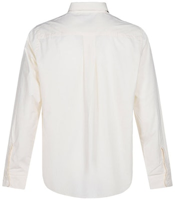 KENZO SS21 Long Sleeve Cotton Shirt Off-White FB55CH4019CW-03 Lookbook KENZO SS21 Long Sleeve Cotton Shirt Off-White FB55CH4019CW-03