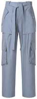 KENZO SS21 Loose Fit Casual Cotton Pants Gray Blue FB55PA4319SA-94 KENZO SS21 Loose Fit Casual Cotton Pants Gray Blue FB55PA4319SA-94