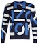 Buy KENZO SS21 Navy Bercorak Penuh Knit Pullover Sweater FB55PU5313SC-77