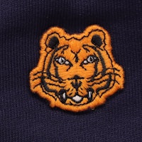 KENZO Pantalones Casuales Azul Marino SS21 con Diseño de Cabeza de Tigre Pequeño FB55PA7114ML-76 3