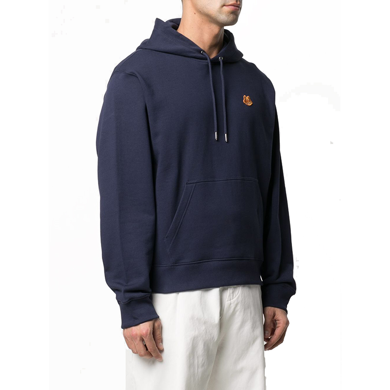 KENZO SS21 Navy Blue Hoodie with Embroidered Tiger Head. FB55SW3604ML-76 圖 4