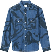 KENZO SS21 Navy Blue Long-Sleeve Zip-Up Jacket FB55DC5009H6-76 KENZO SS21 Navy Blue Long-Sleeve Zip-Up Jacket FB55DC5009H6-76