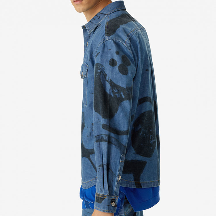 Purchase KENZO SS21 Navy Blue Long-Sleeve Zip-Up Jacket FB55DC5009H6-76