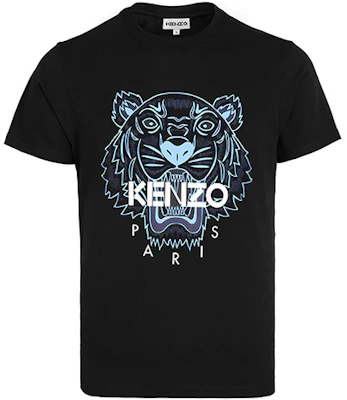 KENZO SS21 老虎圖案棉質男女通用T恤 黑色款 5TS0204YA-99 Order KENZO SS21 老虎圖案棉質男女通用T恤 黑色款 5TS0204YA-99