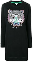 KENZO SS21 Tiger Logo Crewneck Long Sleeve Dress Black Pants F952RO8354XA-99 KENZO SS21 Tiger Logo Crewneck Long Sleeve Dress Black Pants F952RO8354XA-99