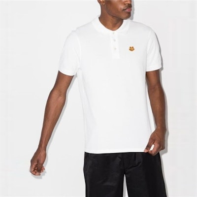 KENZO SS21 白色虎头刺绣POLO衫 FA65PO0014PU-01B Shop KENZO SS21 白色虎头刺绣POLO衫 FA65PO0014PU-01B