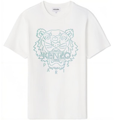 KENZO SS21 Camiseta Blanca con Gráfico de Cabeza de Tigre para Hombre. FB55TS0204SF-01B Buy KENZO SS21 Camiseta Blanca con Gráfico de Cabeza de Tigre para Hombre. FB55TS0204SF-01B