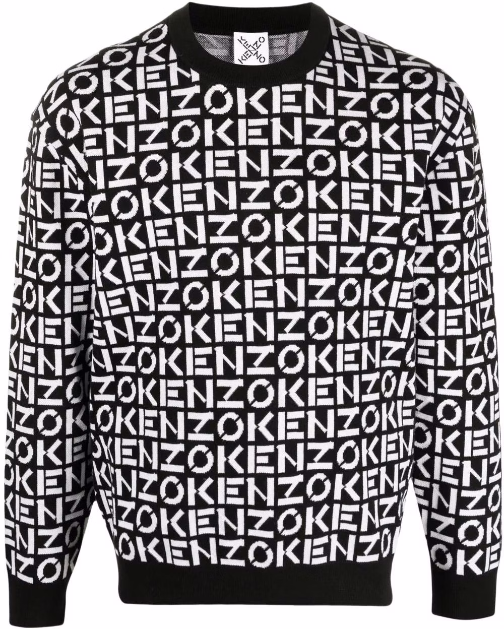 kenzo-ss-22-black-logo-knit-long-sleeve-sweater-fc-55-pu-6913-sc-99
