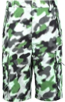 KENZO SS22 Casual Camo Print Shorts Light Green. FC55SH2349T4-56 KENZO SS22 Casual Camo Print Shorts Light Green. FC55SH2349T4-56