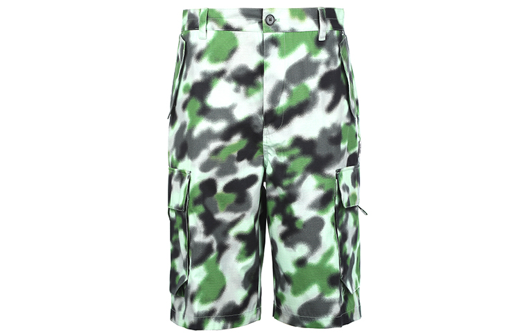 Order KENZO SS22  Casual Camo Print Shorts Light Green. FC55SH2349T4-56