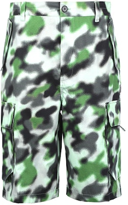 KENZO SS22 Casual Camo Print Shorts Light Green. FC55SH2349T4-56 Order KENZO SS22 Casual Camo Print Shorts Light Green. FC55SH2349T4-56