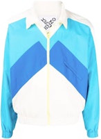 KENZO SS22 Colorblock Patchwork Windbreaker Jacket Multicolor FC55BL5119CO-04 KENZO SS22 Colorblock Patchwork Windbreaker Jacket Multicolor FC55BL5119CO-04