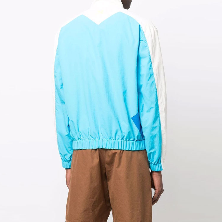 Purchase KENZO SS22  Colorblock Patchwork Windbreaker Jacket Multicolor FC55BL5119CO-04