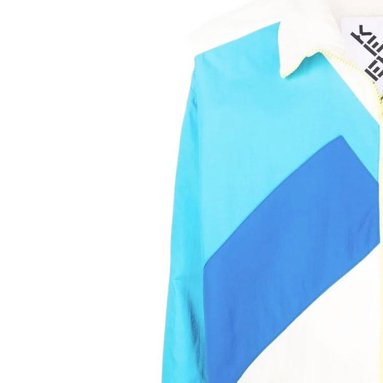 Sizing KENZO SS22  Colorblock Patchwork Windbreaker Jacket Multicolor FC55BL5119CO-04