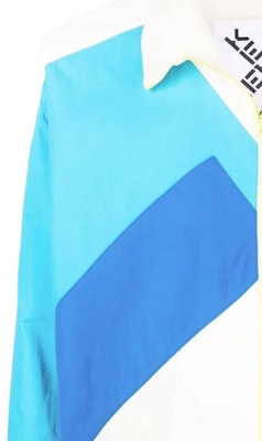 KENZO SS22 Colorblock Patchwork Windbreaker Jacket Multicolor FC55BL5119CO-04 Sizing KENZO SS22 Colorblock Patchwork Windbreaker Jacket Multicolor FC55BL5119CO-04