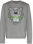 Buy KENZO SS22 灰色虎头图案套头衫卫衣 FC55SW1234XL-95