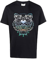 KENZO SS22 Logo Graphic Print T-Shirt Black FB65TS0204SN-99 KENZO SS22 Logo Graphic Print T-Shirt Black FB65TS0204SN-99