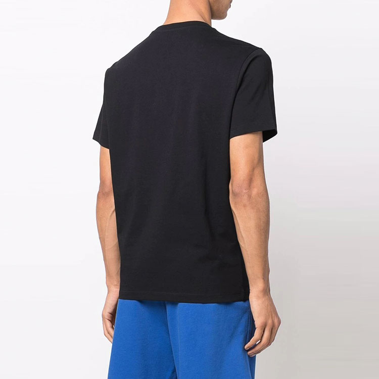 Shop KENZO SS22 Camiseta Negra con Logo y Gráfico Impreso FB65TS0204SN-99