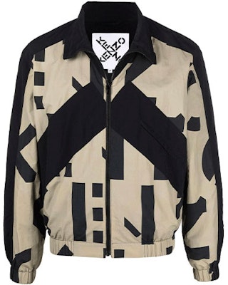 KENZO SS22 Logo Print Patchwork Lightweight Jacket Multicolor FC55BL5109L0-92 Buy KENZO SS22 Logo Print Patchwork Lightweight Jacket Multicolor FC55BL5109L0-92