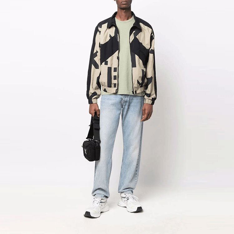 Lookbook KENZO SS22  Logo Print Patchwork Lightweight Jacket Multicolor FC55BL5109L0-92