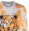 Sizing KENZO SS22 Oren Sweater Pullover Kepala Harimau Crewneck FC55PU6893TE-16