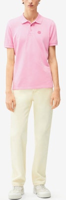 겐조 SS22 핑크 타이거 헤드 그래픽 폴로 셔츠. FC55PO001CPV-30 Lookbook 겐조 SS22 핑크 타이거 헤드 그래픽 폴로 셔츠. FC55PO001CPV-30