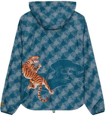 KENZO SS22 Zodiac Tiger Hoodie Cetak Biru Itik. FC55BL155CNL-73 Lookbook KENZO SS22 Zodiac Tiger Hoodie Cetak Biru Itik. FC55BL155CNL-73