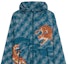 Sizing KENZO SS22 Zodiac Tiger Hoodie Cetak Biru Itik. FC55BL155CNL-73