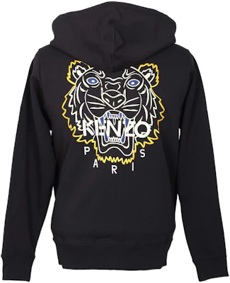 Kenzo SS22 黑色棉質外套刺繡老虎LOGO FC55BL729XH-99 Order Kenzo SS22 黑色棉質外套刺繡老虎LOGO FC55BL729XH-99