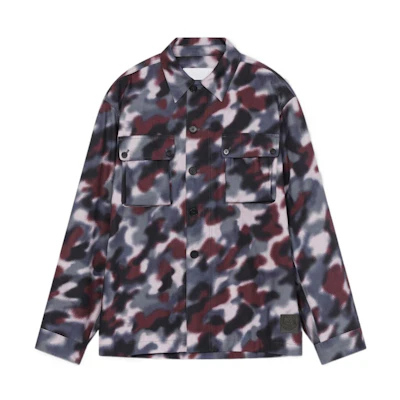 Kenzo SS22 Camouflage Zip-Up Jacket Multicolor FC55VE2179T4-23