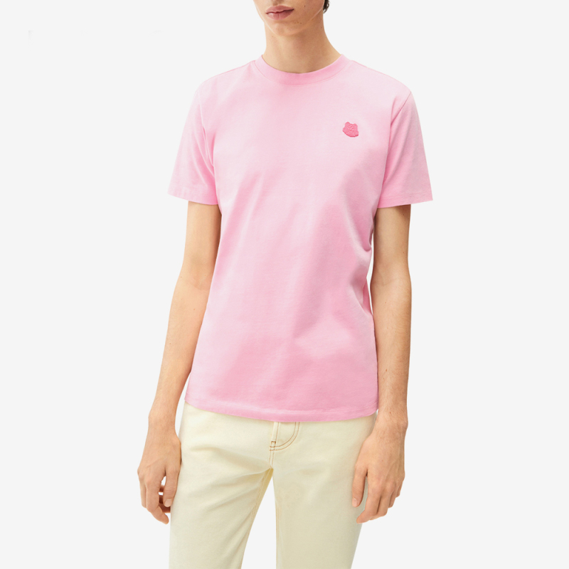 KENZO SS22 Capsule Collection  Peony Pink Embroidered Tiger T-Shirt FC55TS003CSH-30 圖 5