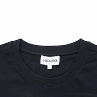 Sizing KENZO SS22 Classic Tiger Embroidered Crewneck T-Shirt Black Tee FC55TS2194YH-99