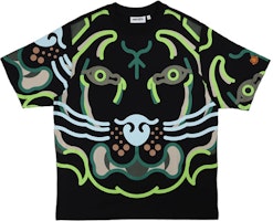 KENZO SS22 Crewneck Pullover Short Sleeve T-Shirt Black FC55TS2574SB-99 KENZO SS22 Crewneck Pullover Short Sleeve T-Shirt Black FC55TS2574SB-99