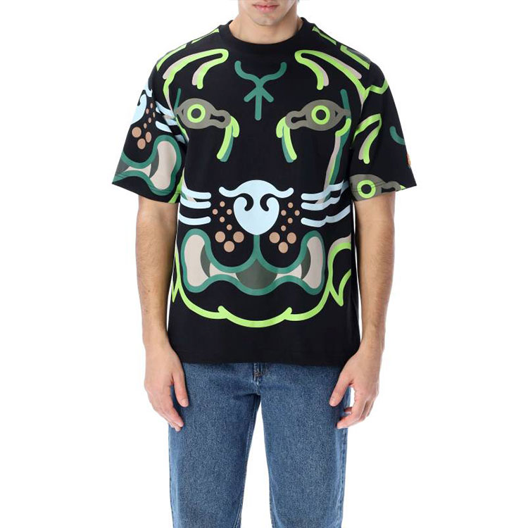 Purchase KENZO SS22 黑色短袖圓領T恤 FC55TS2574SB-99