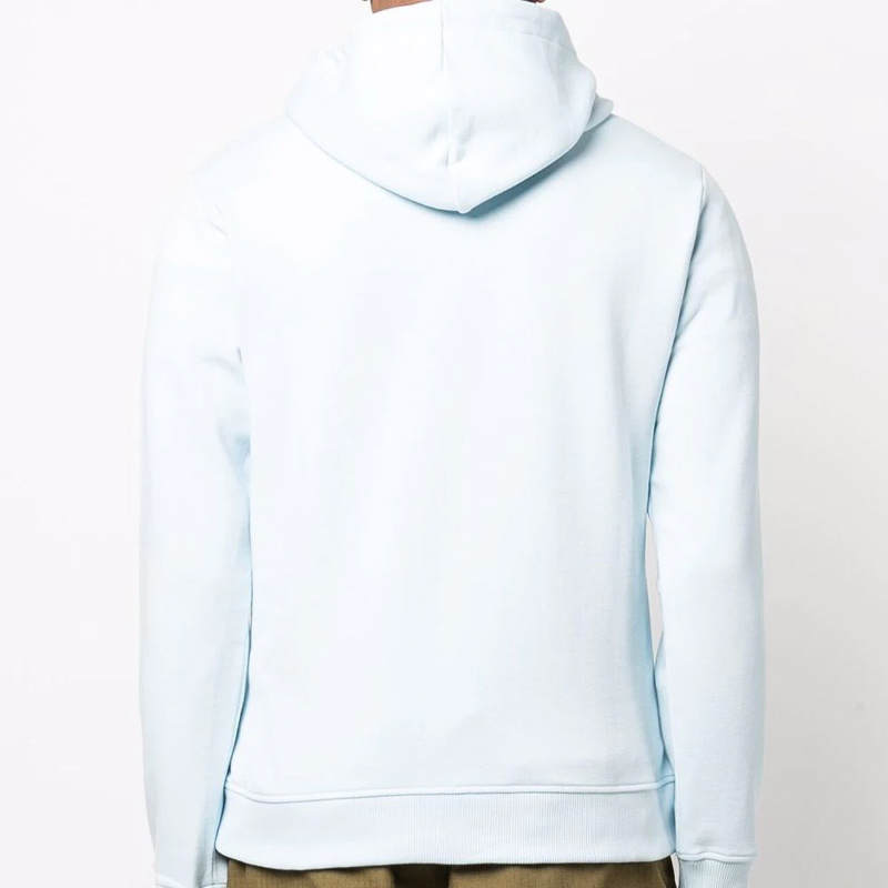 Shop KENZO SS22 刺绣虎头连帽衫 蓝色 FC55SW3384XF-64