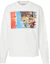 Buy Kenzo SS22 Graphic Print Cotton Crewneck Sweatshirt White Men FC55SW0314ML-01