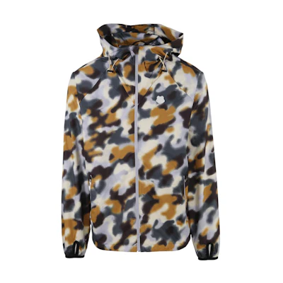 Kenzo SS22 Lightweight Zipper Jacket - Camouflage Print Multicolor FC55BL1559NL-37
