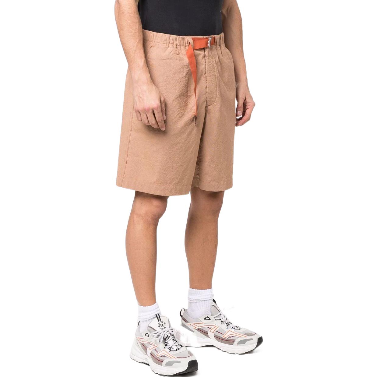 Purchase KENZO SS22 Seluar Pendek Lelaki Coklat dengan Logo Cetak dan Pinggang Elastik FC55SH5069CW-42