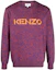 Order KENZO 春夏22 紫色标志印花长袖针织毛衣 FC55PU6833LA-24