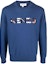 Buy KENZO SS22 Logo Pullover Crewneck Sweater Men’s Blue Long Sleeve. FC55PU6943LA-78