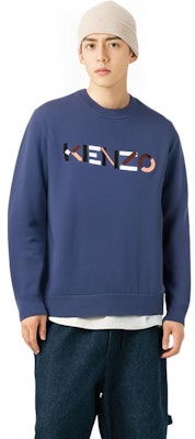 KENZO SS22 Logo Pullover Crewneck Sweater Men’s Blue Long Sleeve. FC55PU6943LA-78 Purchase KENZO SS22 Logo Pullover Crewneck Sweater Men’s Blue Long Sleeve. FC55PU6943LA-78